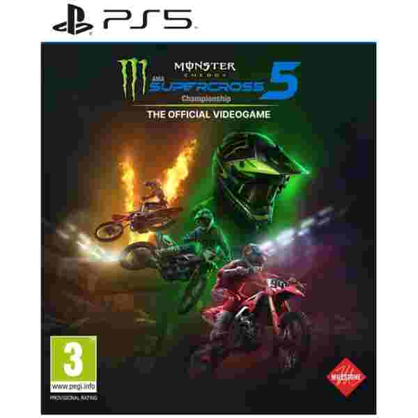 Monster Energy Supercross - The Official Videogame 5 (Playstation 5)