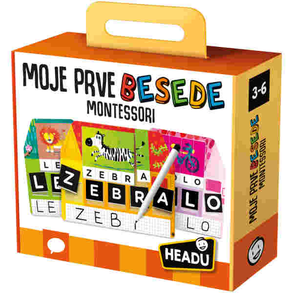 Headu Montessori Moje prve besede SLO