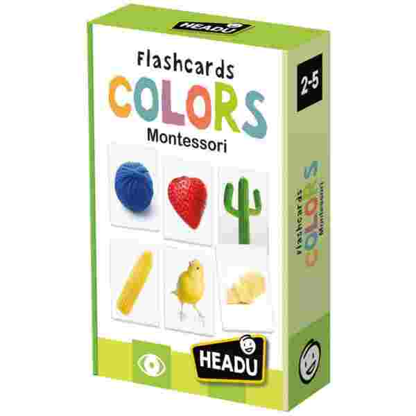 Headu Montessori kartice Barve