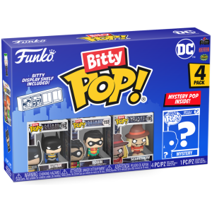 FUNKO BITTY POP: DC - BATMAN 4PK