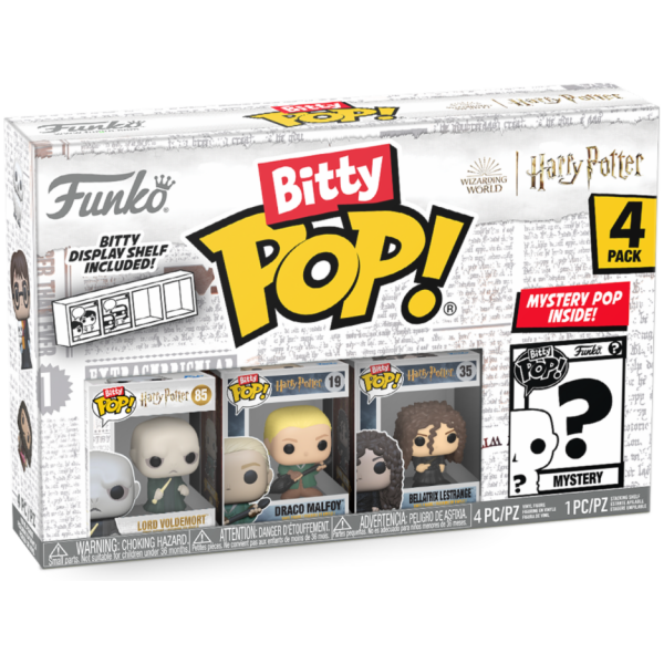 FUNKO BITTY POP: HARRY POTTER - VOLDEMORT 4PK