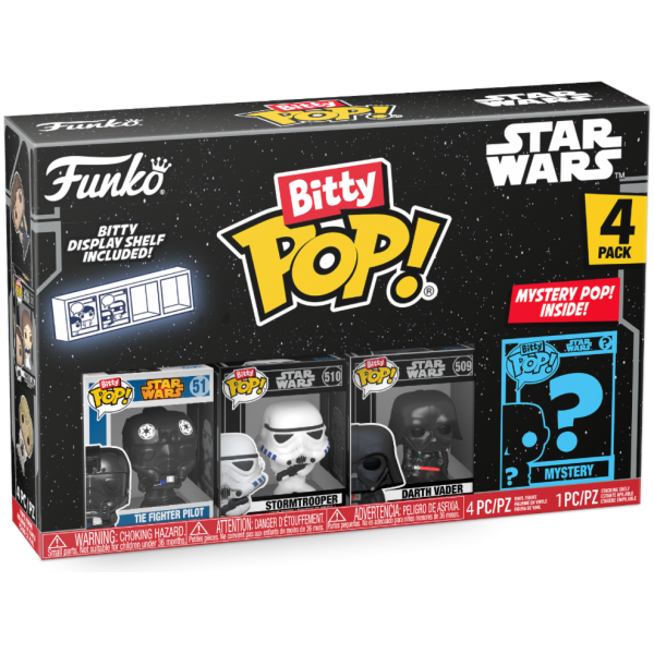 FUNKO BITTY POP: STAR WARS - DARTH VADER 4PK