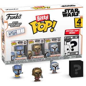 FUNKO BITTY POP: STAR WARS - HEAVY MANDALORIAN 4PK