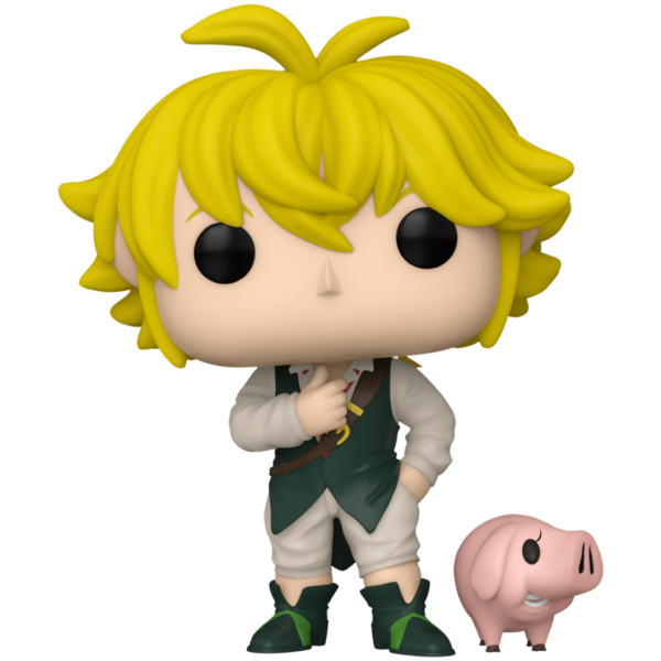 FUNKO POP ANIMATION: SEVEN DEADLY SINS - MELIODAS W/HAWK - Image 2