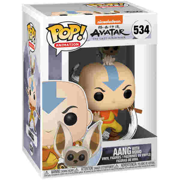 FUNKO POP & BUDDY: AVATAR - AANG W/MOMO - Image 3