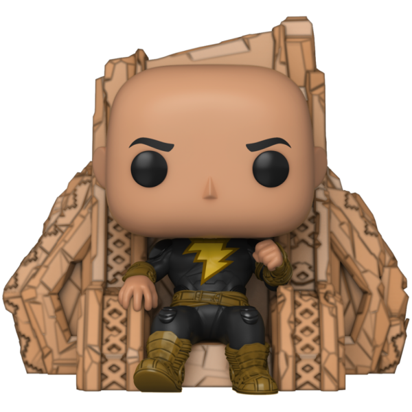 FUNKO POP DELUXE: BLACK ADAM - BLACK ADAM ON THRONE - Image 2