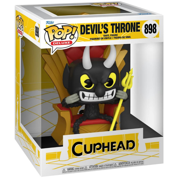 FUNKO POP DELUXE: CUPHEAD S3 - DEVIL IN CHAIR - Image 3