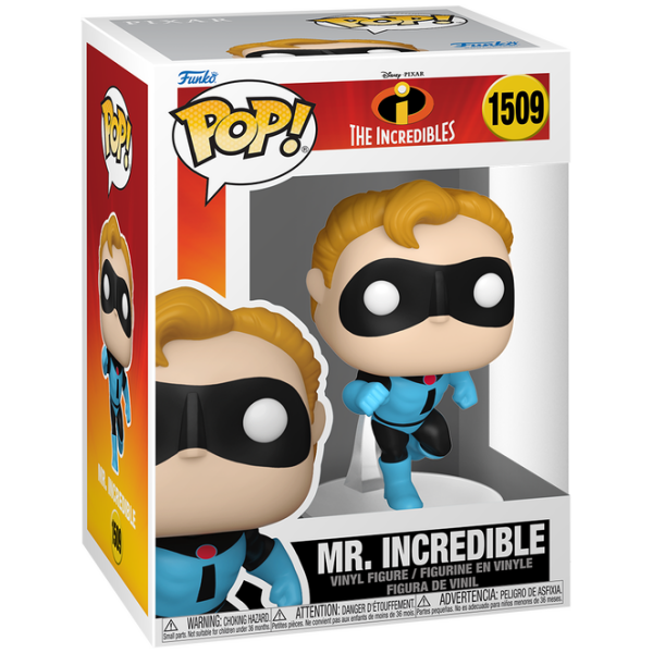 FUNKO POP DISNEY: INCREDIBLES - MR. INCREDIBLE W/CHASE - Image 2