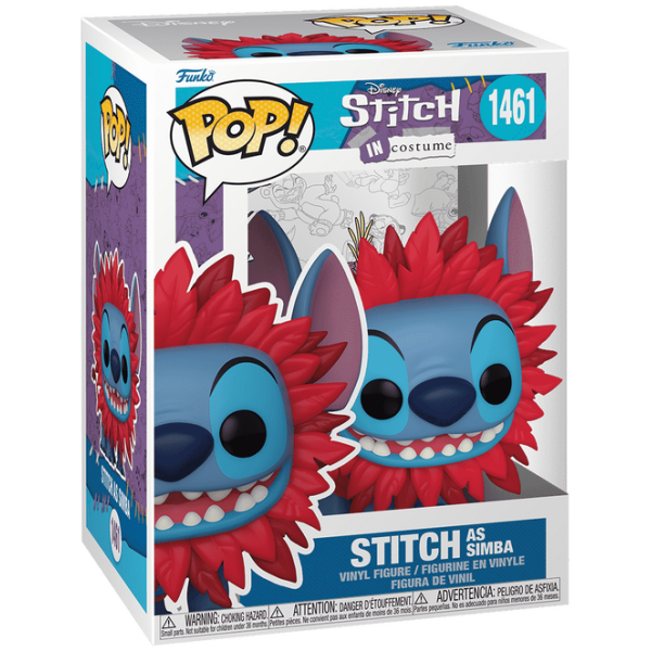 FUNKO POP DISNEY: STITCH COSTUME - SIMBA - Image 2