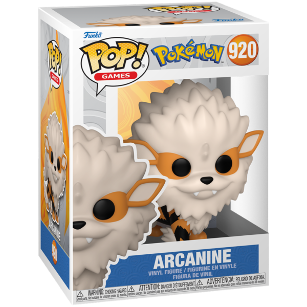 FUNKO POP GAMES: POKEMON - ARCANINE (EMEA)