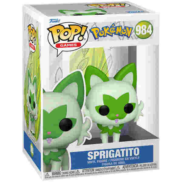 FUNKO POP GAMES: POKEMON - SPRIGATITO(EMEA) - Image 2