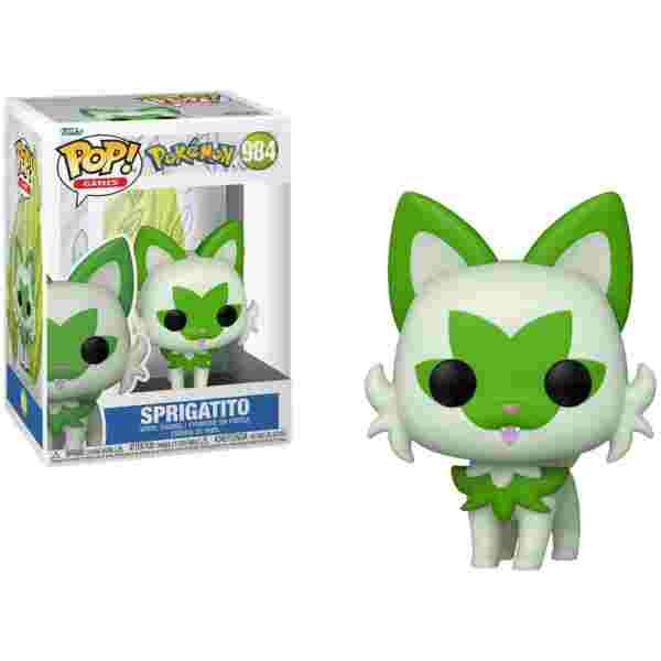 FUNKO POP GAMES: POKEMON - SPRIGATITO(EMEA) - Image 3