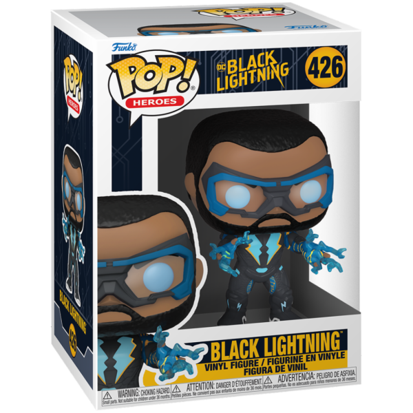 FUNKO POP HEROES: BLACK LIGHTNING -BLACK LIGHTNING