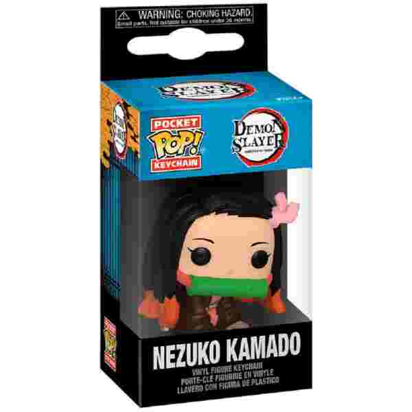 FUNKO POP KEYCHAIN: DEMON SLAYER - NEZUKO - Image 2