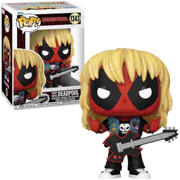 FUNKO POP MARVEL: DEADPOOL - METAL BAND - Image 2