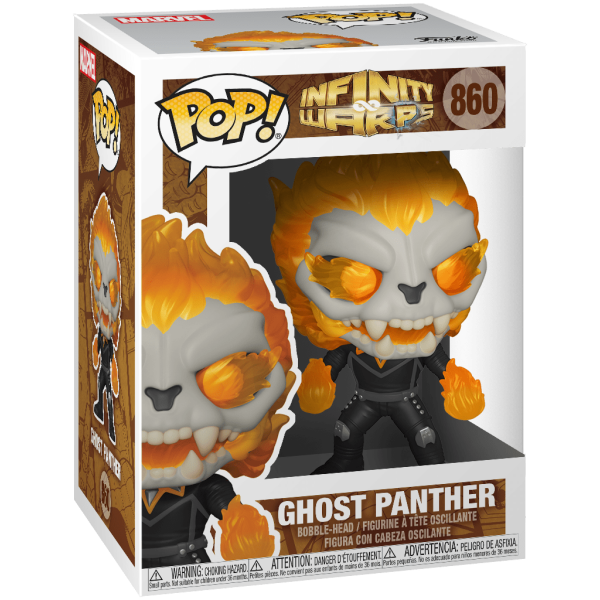 FUNKO POP: MARVEL - INFINITY WARPS - GHOST PANTHER - Image 3