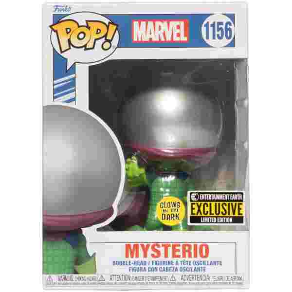 FUNKO POP: MARVEL - MYSTERIO (GLOW) (EXC) - Image 2