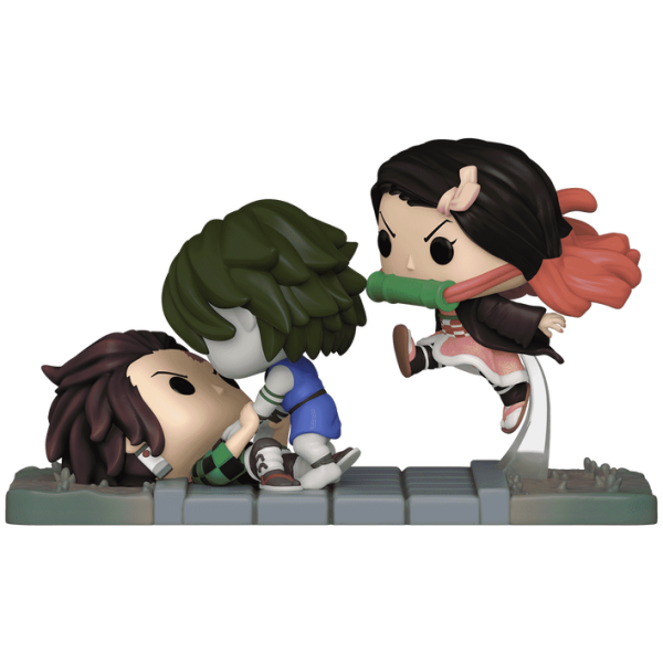 FUNKO POP MOMENTS: DEMON SLAYER - TANJIRO & NEZUKO VS. TEMPLE DEMON