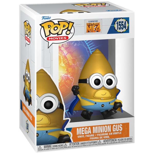 FUNKO POP MOVIES: DESPICABLE ME 4 – MEGA MINION GUS - Image 3