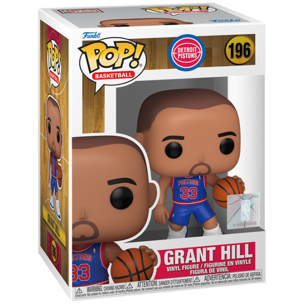 FUNKO POP NBA: PISTONS - ROOKIE SEASON - GRANT HILL - Image 2