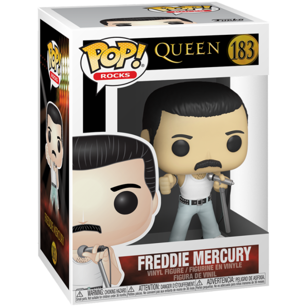 FUNKO POP ROCKS: QUEEN - FREDDIE MERCURY RADIO GAGA 1985 - Image 2