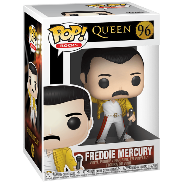 FUNKO POP ROCKS: QUEEN - FREDDY MERCURY WEMBLEY 1986 - Image 2