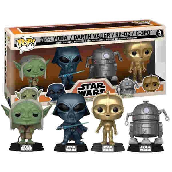 FUNKO POP STAR WARS: CONCEPT SERIES- 4PK - Image 2