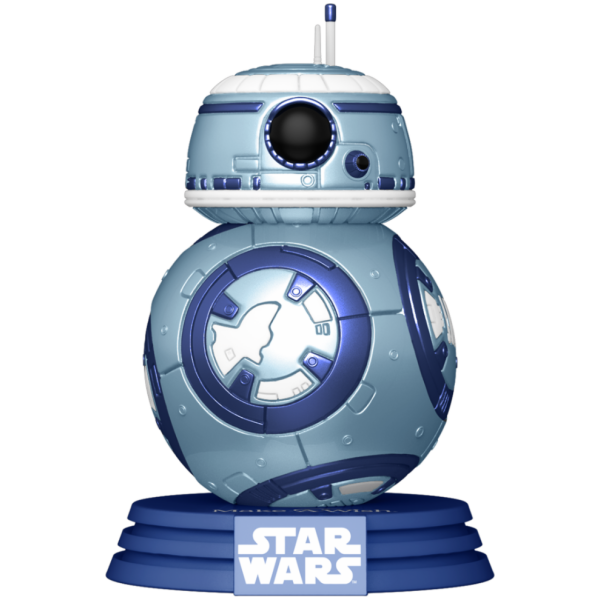 FUNKO POP: STAR WARS - M.A.WISH - BB-8 (METALLIC) - Image 2