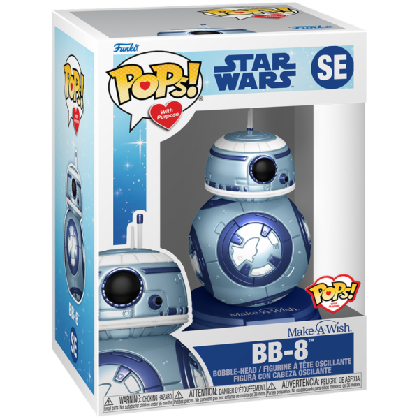 FUNKO POP: STAR WARS - M.A.WISH - BB-8 (METALLIC)