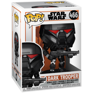 FUNKO POP STAR WARS: MANDALORIAN - DARK TROOPER (BATTLE)