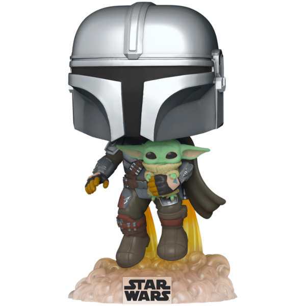 FUNKO POP: STAR WARS - MANDALORIAN - MANDO FLYING W/JET PACK