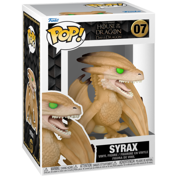 FUNKO POP TV: HOUSE OF THE DRAGON SYRAX (DRAGON) - Image 2