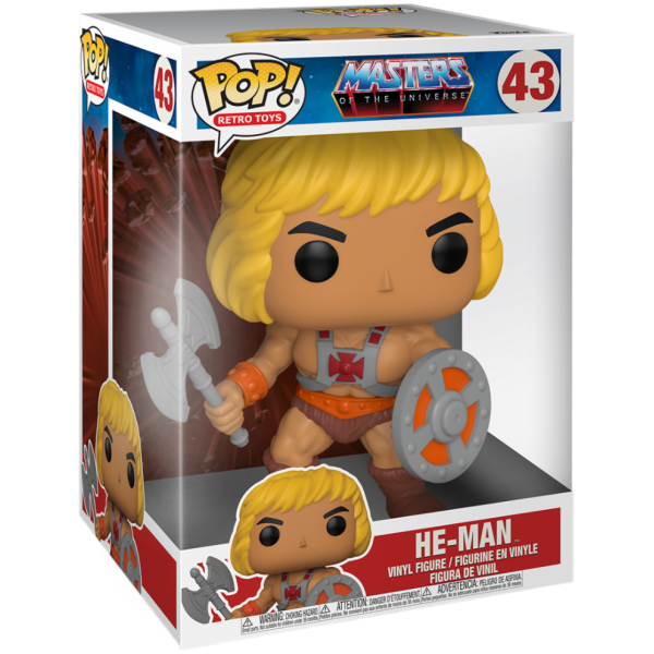 FUNKO POP VINYL: MOTU - 10" HE-MAN - Image 2