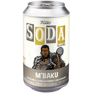 FUNKO SODA: BLACK PANTER - M'BAKU W/CH(M)