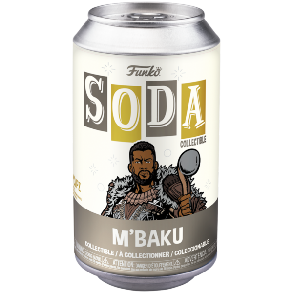 FUNKO SODA: BLACK PANTER - M'BAKU W/CH(M)