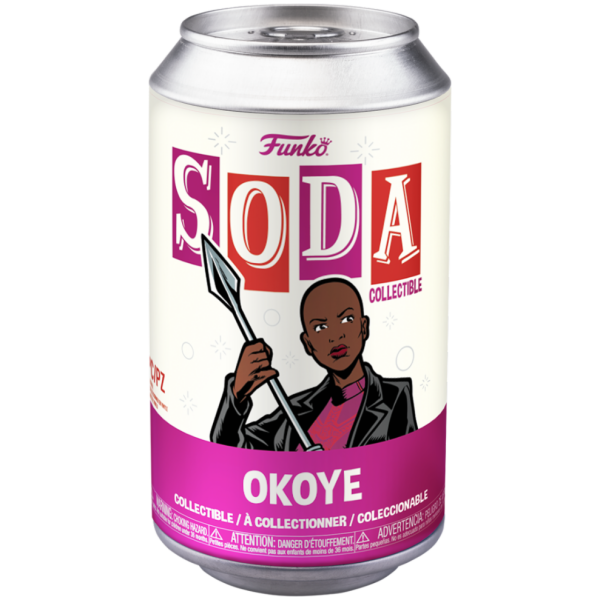 FUNKO SODA: BLACK PANTER - OKOYE W/CH(M)