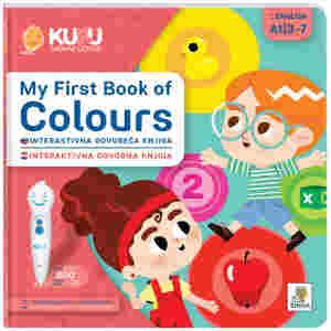 Interaktivna knjiga Kuku - My First Book of Colours (brez pi