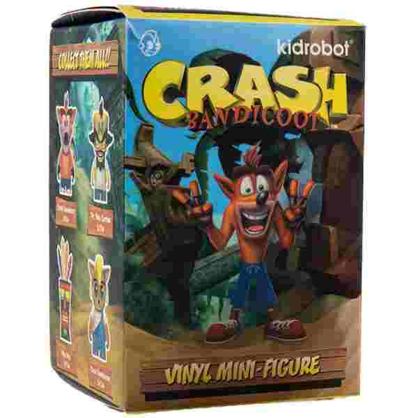 KIDROBOT FIGURE CRASH BANDICOOT MINI SERIES