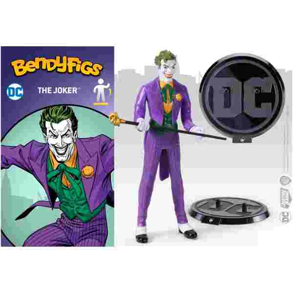 NOBLE COLLECTION - DC - BENDYFIGS - JOKER (COMICS) FIGURA - Image 2