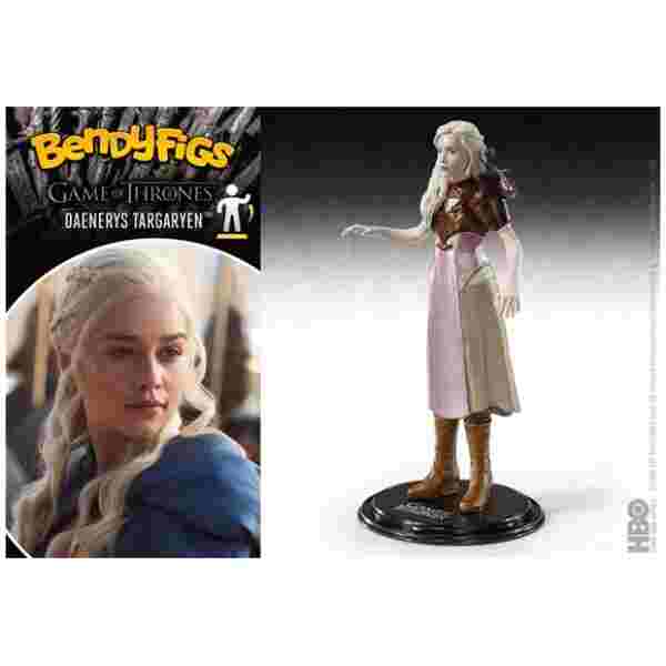 NOBLE COLLECTION - GAME OF THRONES - DAENERYS TARGARYEN BENDYFIG - Image 3