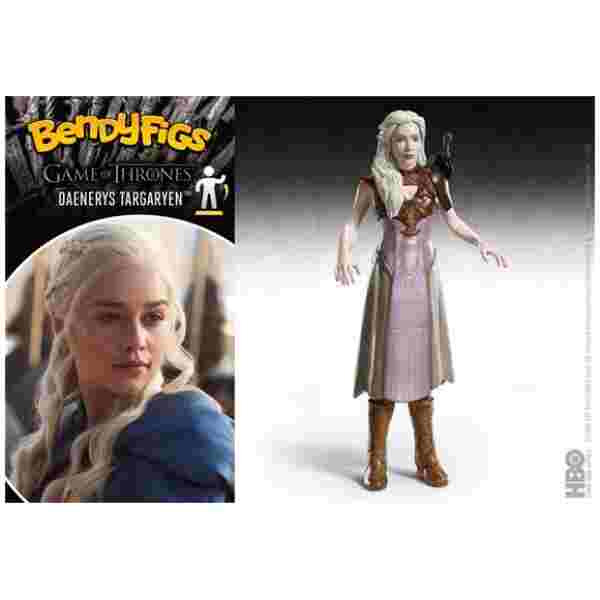 NOBLE COLLECTION - GAME OF THRONES - DAENERYS TARGARYEN BENDYFIG