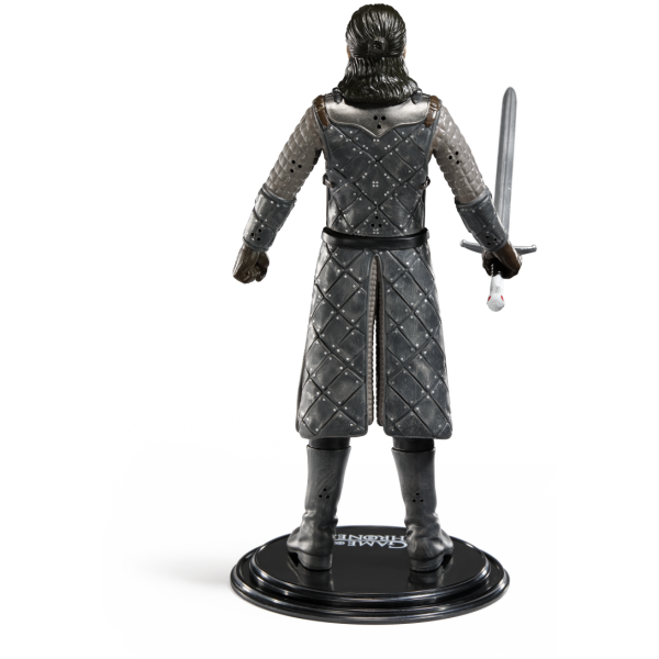 NOBLE COLLECTION - GAME OF THRONES - JON SNOW BENDYFIG - Image 4