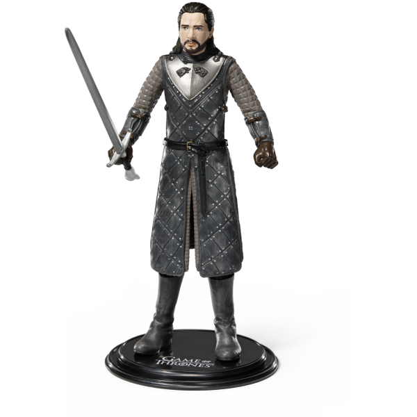 NOBLE COLLECTION - GAME OF THRONES - JON SNOW BENDYFIG