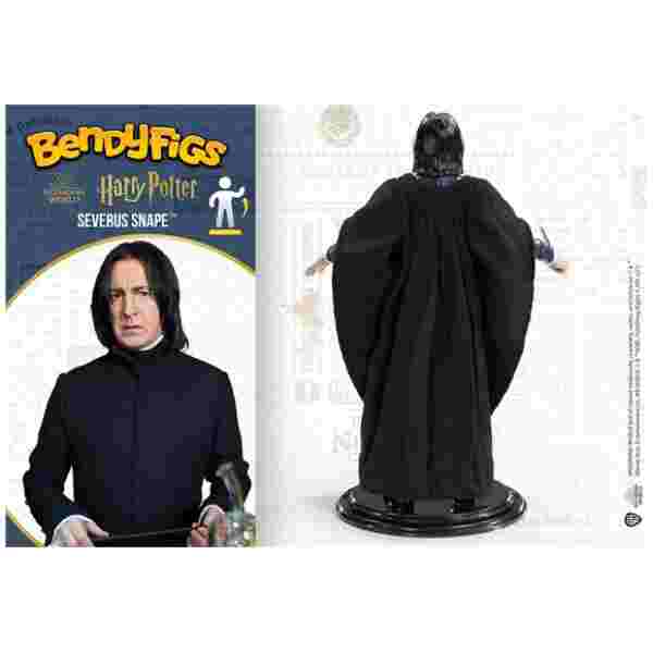 NOBLE COLLECTION - HARRY POTTER - BENDYFIGS - SEVERUS SNAPE FIGURA - Image 2