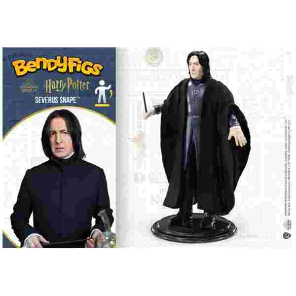 NOBLE COLLECTION - HARRY POTTER - BENDYFIGS - SEVERUS SNAPE FIGURA - Image 3