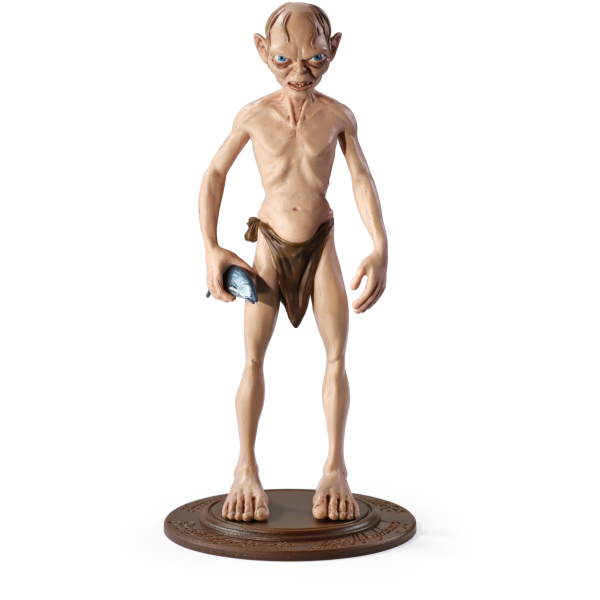 NOBLE COLLECTION - LORD OF THE RING - GOLLUM BENDYFIG - Image 4