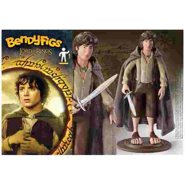 NOBLE COLLECTION - LORD OF THE RINGS - BENDYFIGS - FRODO BAGGINS FIGURA - Image 3