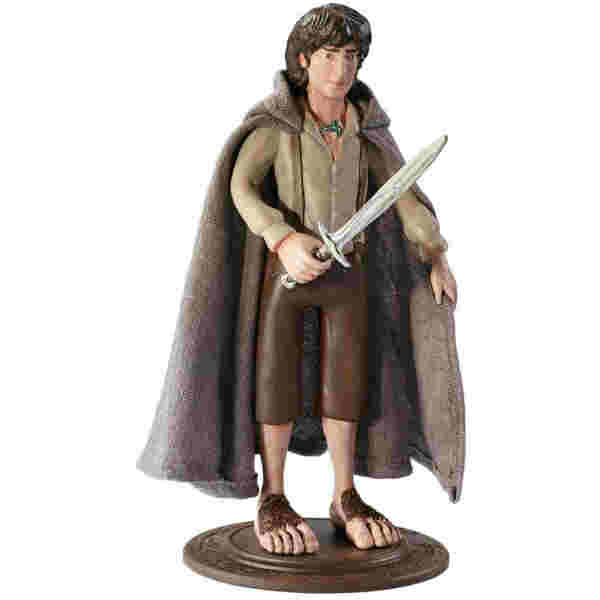 NOBLE COLLECTION - LORD OF THE RINGS - BENDYFIGS - FRODO BAGGINS FIGURA - Image 4