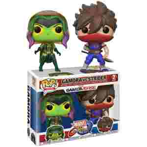 POP! Figura 2-PACK: CAPCOM VS. MARVEL: GAMORA VS STRIDER