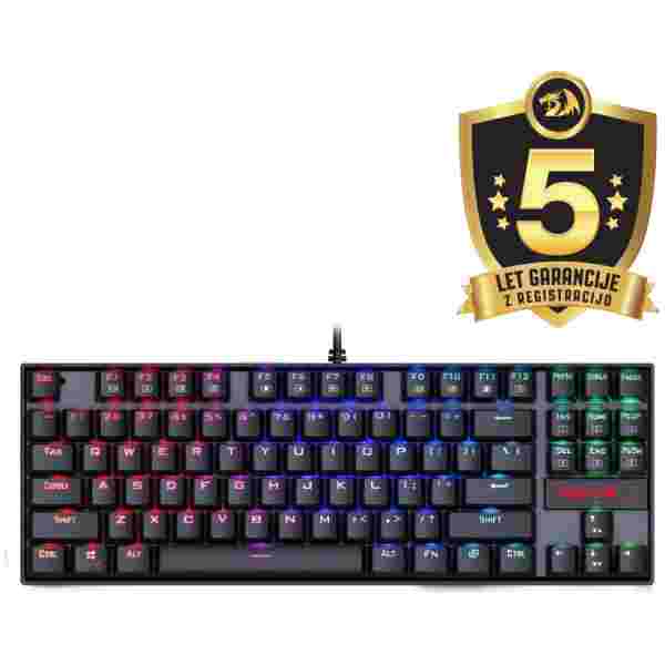 REDRAGON K552 KUMARA GAMING RGB MEHANSKA ŽIČNA TIPKOVNICA